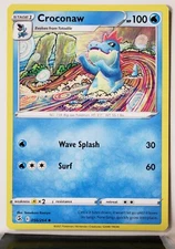 Croconaw 056/264 - NM / M - Fusion Strike Pokemon Card - Tomokazu Komiya Art