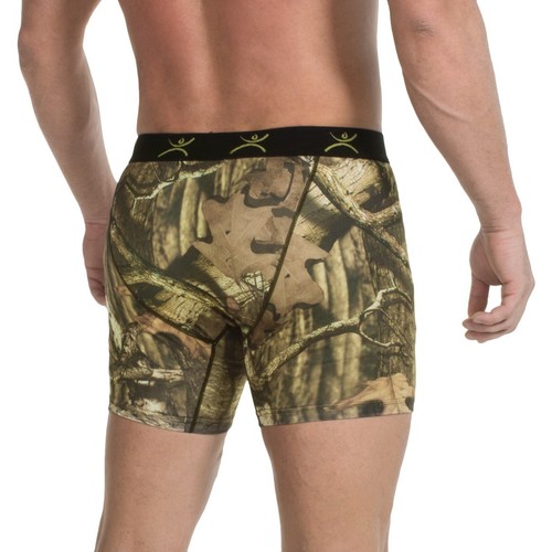 NWT~ MEN'S TERRAMAR STALKER 2.0 BOXER BRIEFS, BASE LAYER. REAL TREE/ MOSSY OAK - Picture 10 of 10