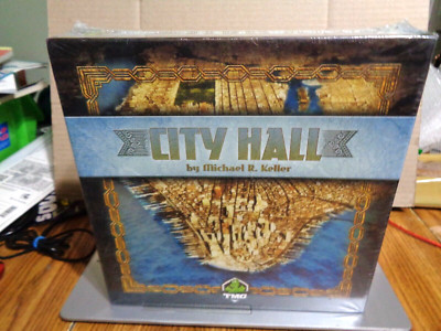 CITY HALL Board Game. Play To Be The Mayor Of NYC.By Michael R Keller. TMG Games
