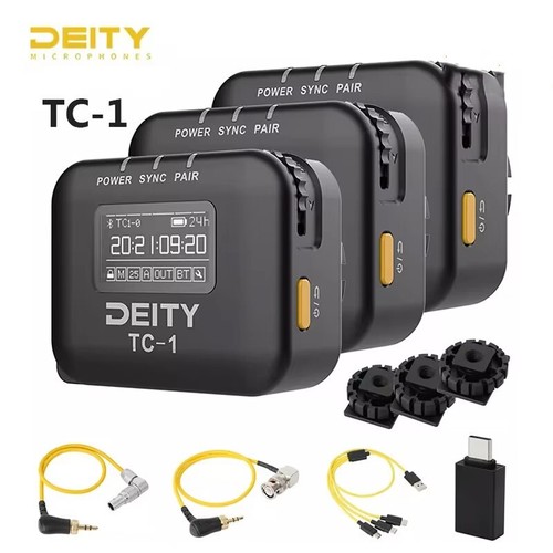 DEITY TC-1 Kit Wireless Timecode Box Generator Microphone Time Coder Recording - 第 1/10 張圖片