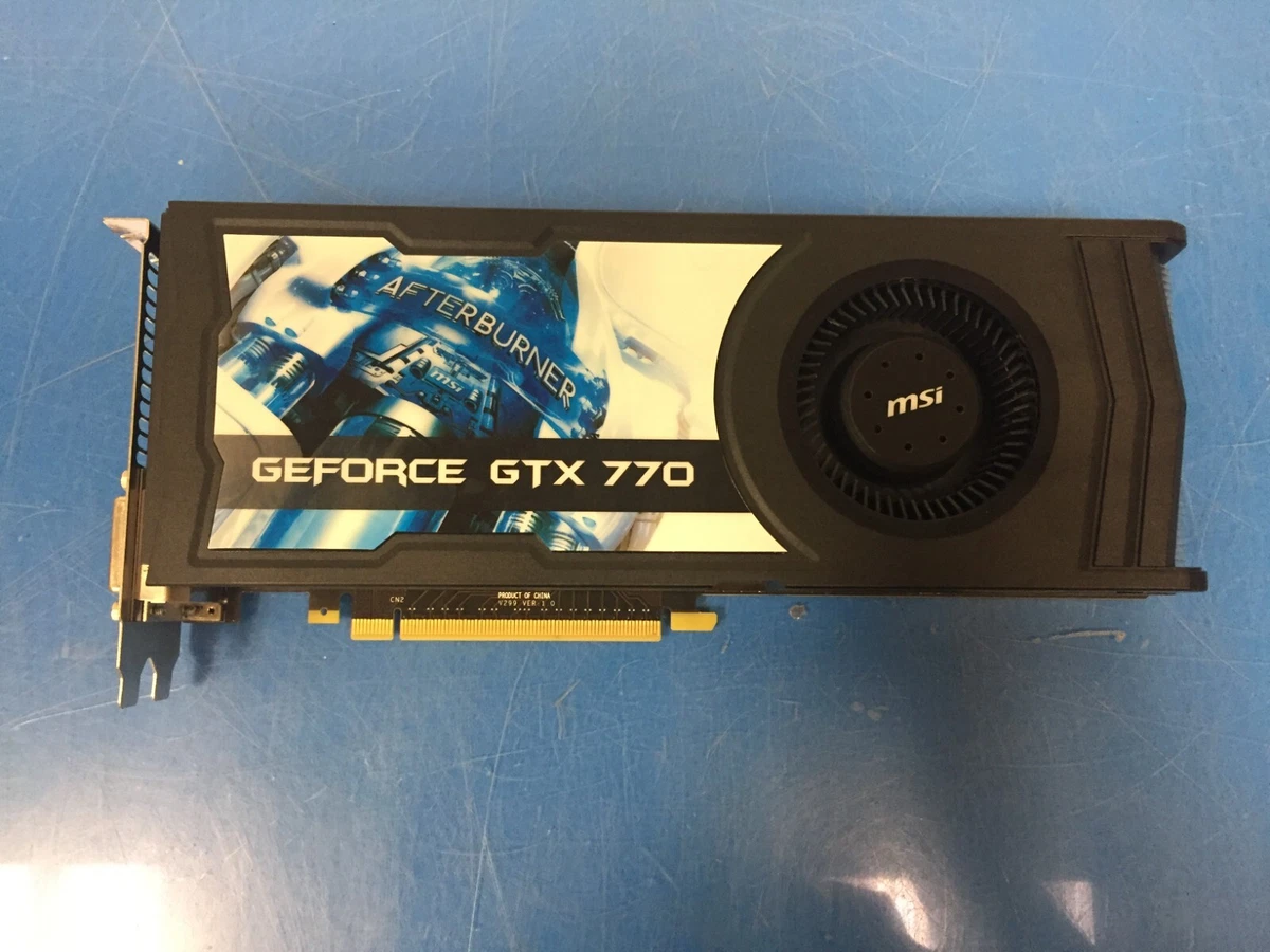 MSI GeForce GTX 770 AfterBurner N770 2GD5 OC Graphics Card eBay