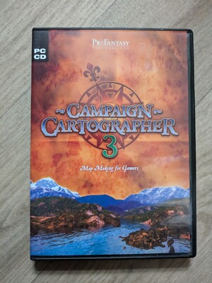 Campaign Cartographer 3 PC CD - Pro Fantasy Software - sehr guter Zustand