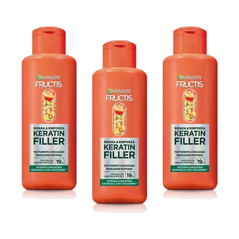 Fructis Garnier Keratin – Trattamento Rinforzante E Riparatore - Immagine 2