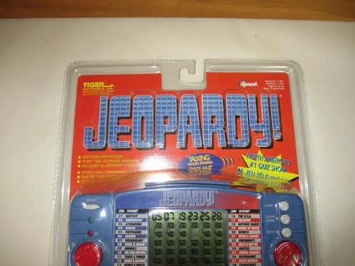 JEOPARTY! By Tiger Electronics Model 7-581 Electric LCD Game (Unopened) 1998 - Picture 3 of 8