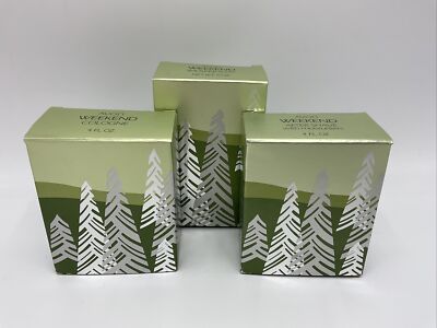 Vintage Avon Weekend Trio - Cologne, Moisturizing After Shave & Shower Soap