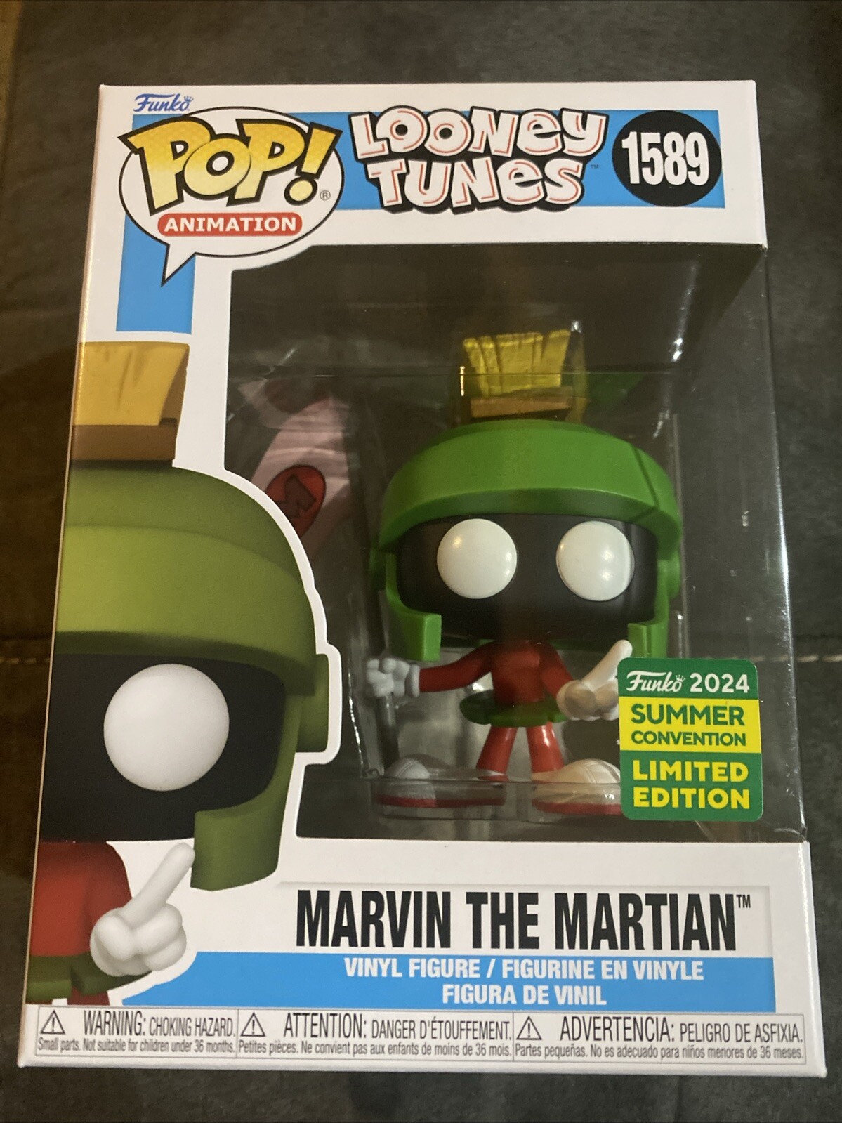 FUNKO Pop! Marvin The Martian – Édition SDCC 2017 – Limitée à 2500 Exemplaires