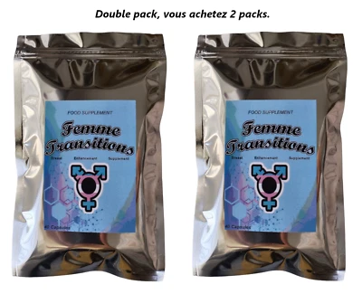 Femme Transitions: Homme Masculin Femme à l'élargissement du sein Caps Pilule - Photo 1/3