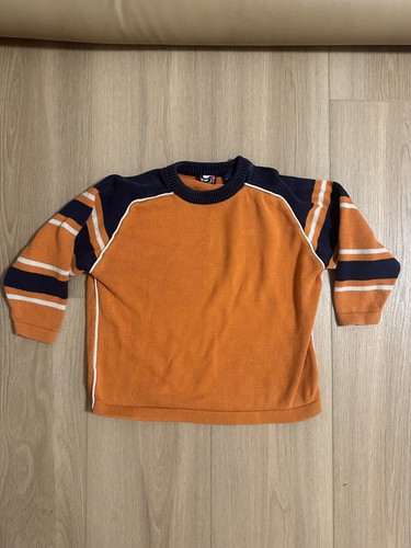Vintage Gap Kids Small Knit Sweater Y2K Lot Of 2 Red And Orange 100% Cotton - Picture 11 of 17