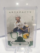 17-18 Artifacts Ryan Johansen /65 Jersey Patch Emerald Predators 2017