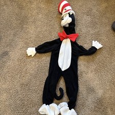 Katze im Hut Kinder Halloween Kostüm