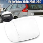Left Side Heated Mirror Glass w/ Backing Plate For 2010-2017 Volvo XC60 20L L4