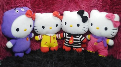 Gang of 4 Hello​ Kitty​ Ronald McDonald's​​ Grimace Birdie Hamburg