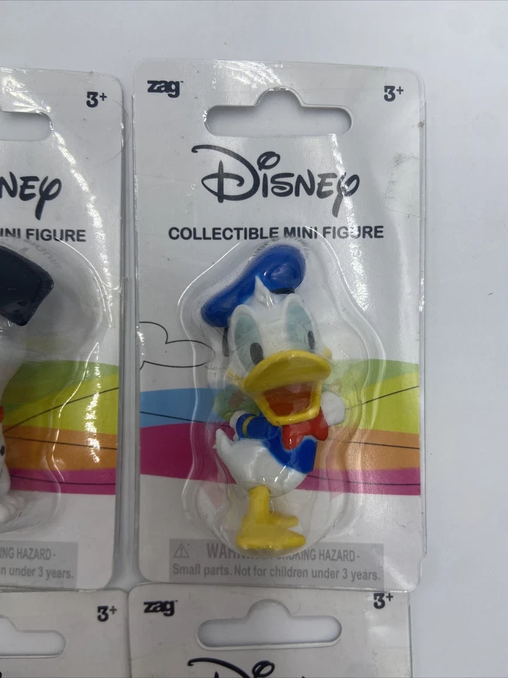 Lote de 6 minifiguras coleccionables de Disney Mickey Donald Pluto Dumbo Foto 4 de 4