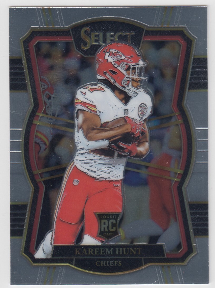 2017 Select Premier Edition Rookie Card #129 of KAREEM HUNT  Browns