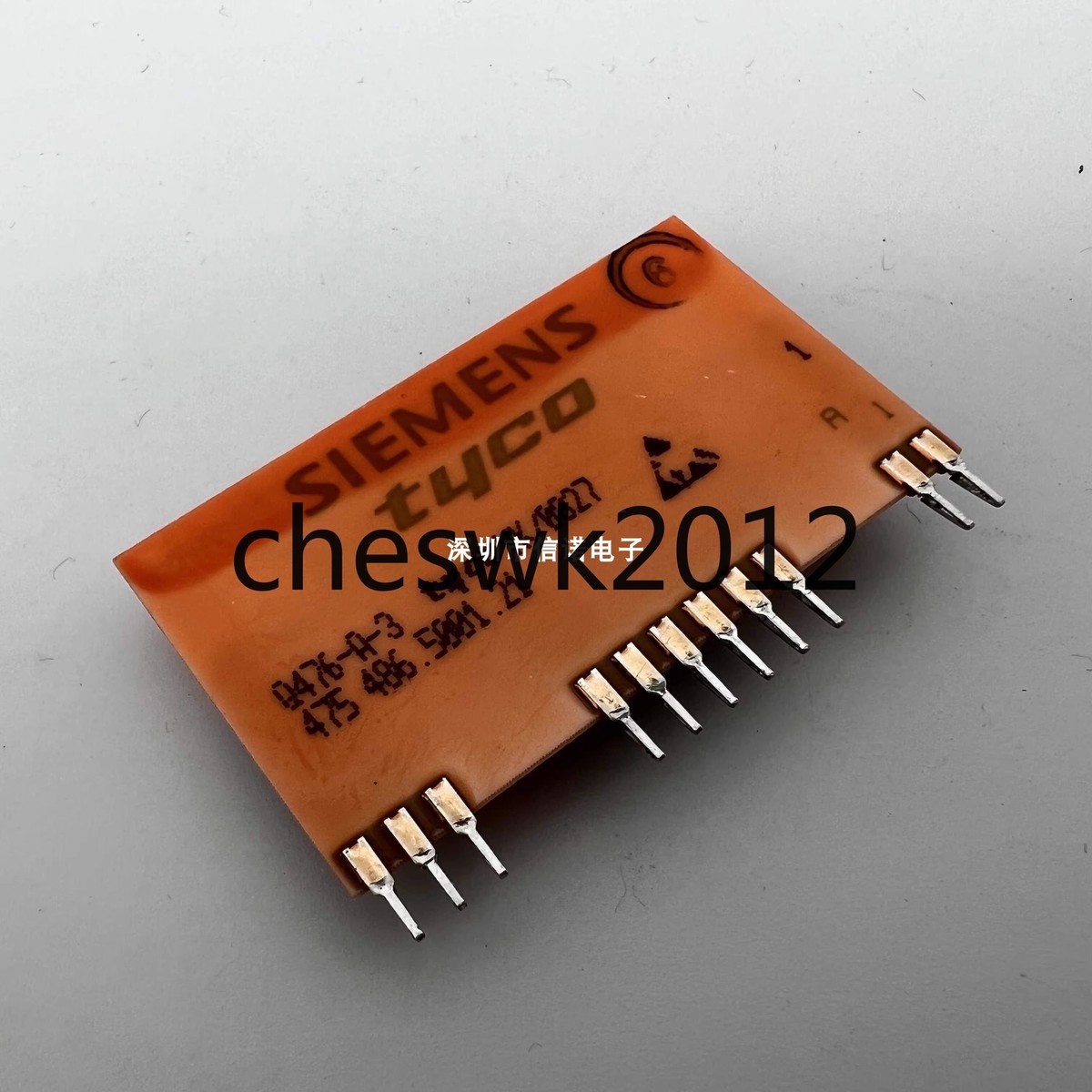 1 PCS USED Siemens TYCO 475486.8001.21/ Q476-A-3 Ceramic Drive