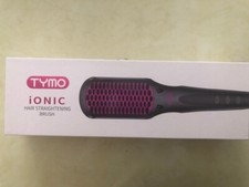 Enhanced Ionic Straightening Brush with 16 Heat Levels for Frizz-Free Silky Hair