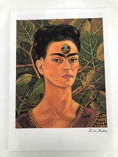 Frida Khalo Litografía Off Set CM 50x70 Firma En Plato Con Certificado