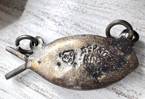 Lotto 15 spille pendenti vintage spille clip argento metallo placcato oro - Foto 8 di 20