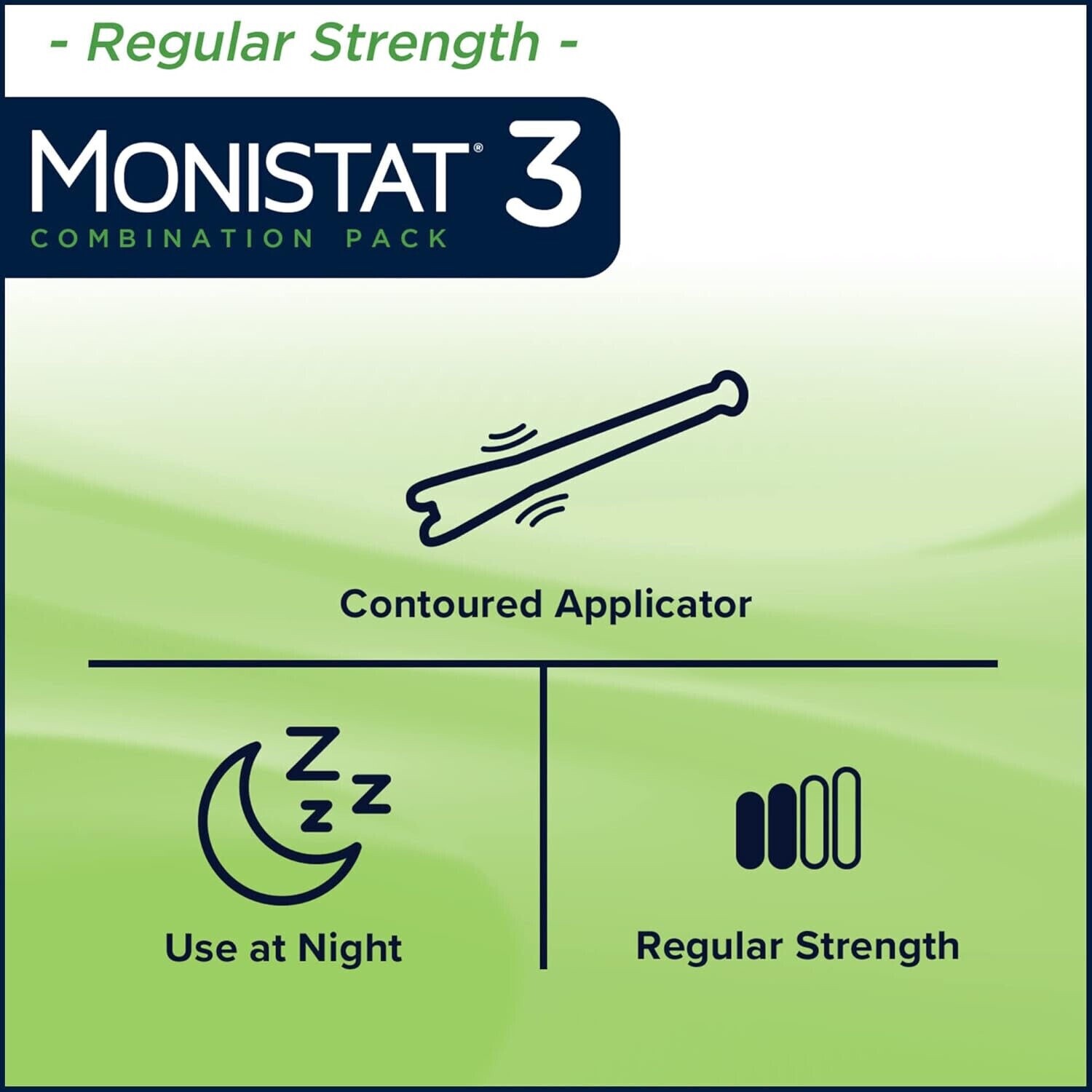 3 Vaginal Antifungal Cure & Itch Relief  3 Each By Monistat 04/27 *READ*