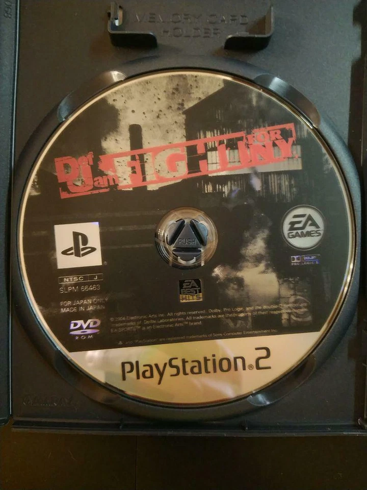 PS2 DEF JAM FIGHT FOR NY Play Station 2 EA BEST HITS NTSC-J Acceptable JAPAN - Image 3 of 4