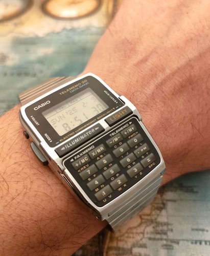 1990s Vintage Original Casio DBC-300 Calculator Telememo 30 Data Bank Mod. 1253 - Picture 10 of 23