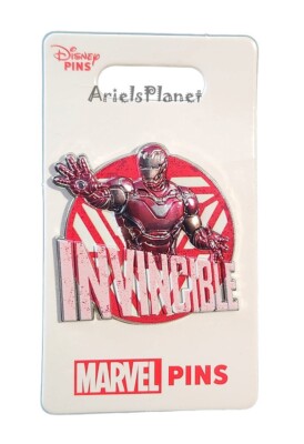 Disney Parks Marvel Studios Iron Man Invincible Pin | eBay