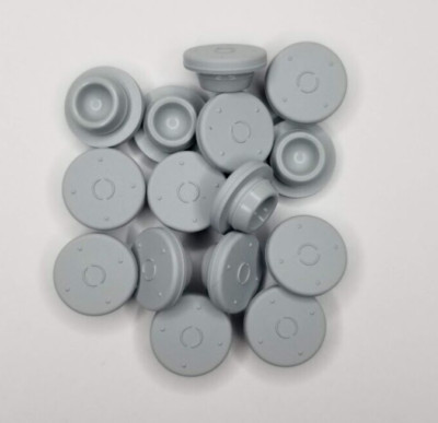 15 Self Healing Injection Ports Rubber Stoppers Mushrooms