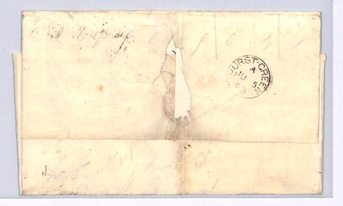 GB TWO PENCE BLUE 2d Plate 9 (FF) Cover London 1863 HUNTING GAME Letterhead XG53 - Picture 3 of 15