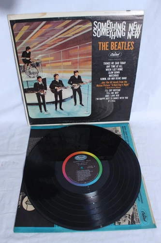 Beatles - Something New - OG 1964 Capitol Records T-2108 Mono Rock Vinyl LP