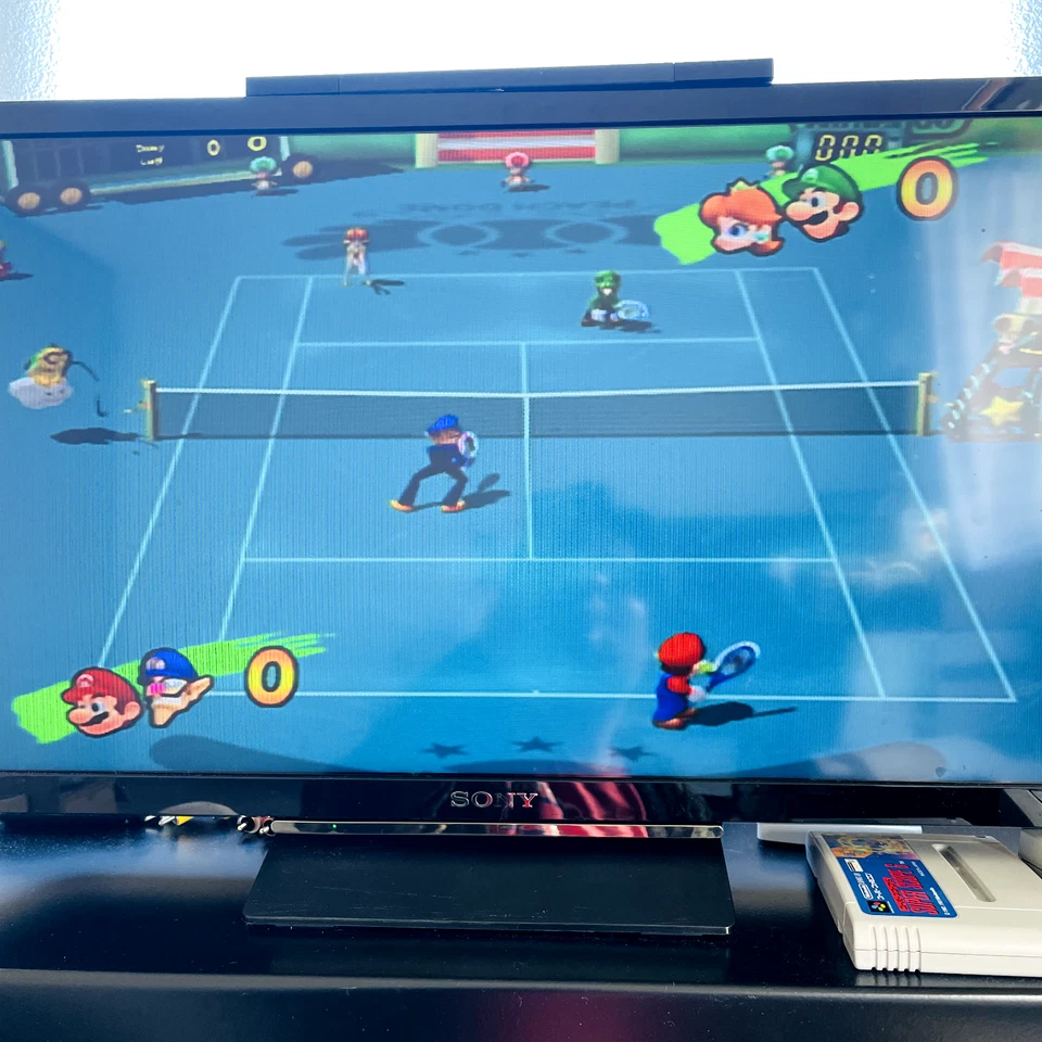 Mario Tennis GC Nintendo Game Cube 2004 Japanese Version Sports Games Rare - Image 4 of 4