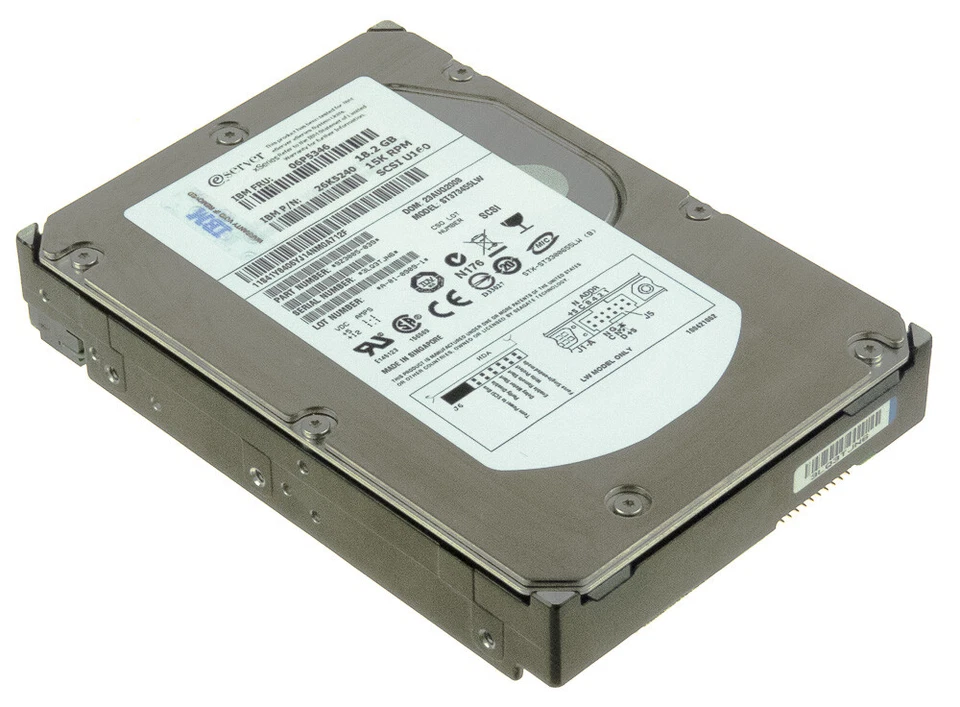 Hard Drive IBM 06P5346 26K5240 18GB 15000U/Min SCSI 68-pin 3.5'' Inch - Image 2 of 3