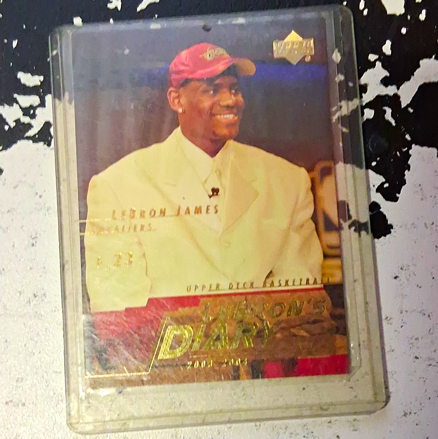 Upper Deck 2003-04 LeBron's Diary LD5 LeBron James Cleveland Cavaliers