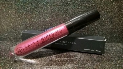 Savvy Minerals by Young Living Lip Gloss Color Maven -New