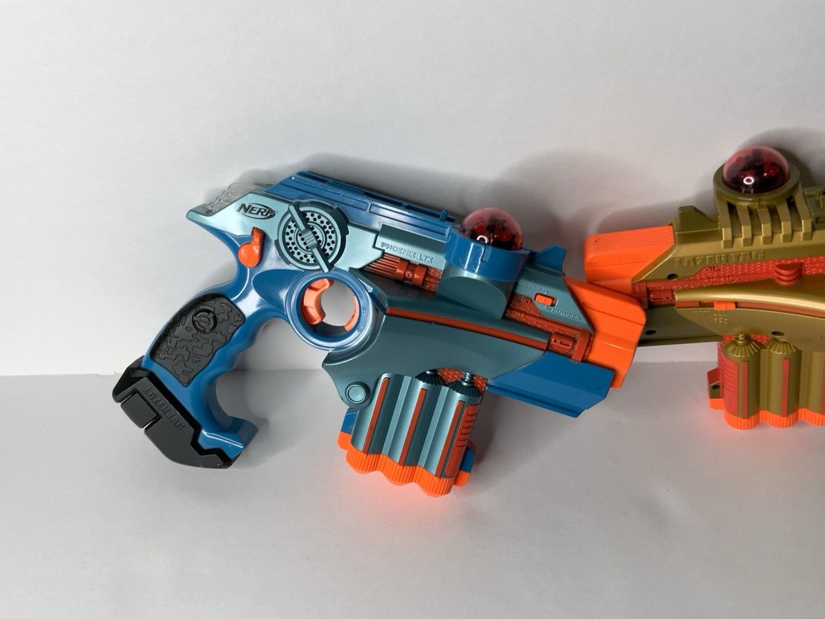 Official Nerf Lazer Tag Phoenix LTX Tagger 2-pack Multiplayer