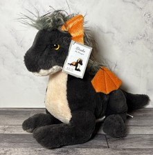 Aurora Drake The Dragon Plushie Grey and Oran...