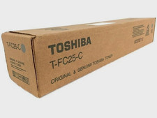 New Toshiba T-FC25U-C Cyan Toner Cartridge