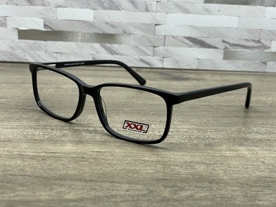 XXL Eyewear BEARCAT Black 60[]17-150 Plastic Full Rim Eyeglasses Frames
