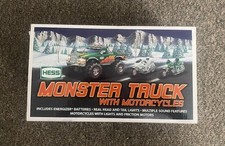 Hess H07 C-46 Monster Truck with 2 Motorcycle for sale online | eBay