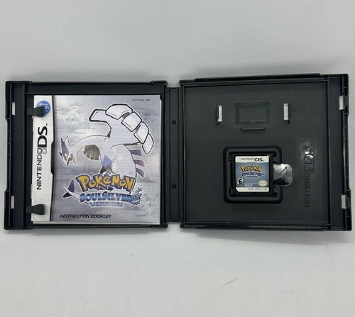 NDS Pokemon Soulsilver Game w/ Box (Nintendo DS, 2010) NDS/DS/3DS/DSi USA VG