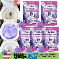 1~5 Bags Fizzclean Toilet Foam Cleaner, Toilet Cleaning Foam Insta-Action 100g