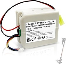 25.2V Battery for Bissell ICONpet Cordless Vacuum 2062N 2602 2602Z 2746 2894