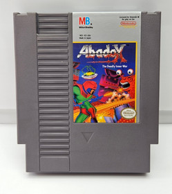 Abadox The Deadly Inner War NES Nintendo Oval SOQ REV-A 1990 Tested