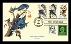 DR JIM STAMPS US COVER JOHN JAMES AUDUBON ARTIST FDC COMBO S&T CACHET
