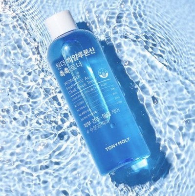 TONYMOLY Wonder Hyaluronic Moist Toner 500ml Face Hydrating K-Beauty