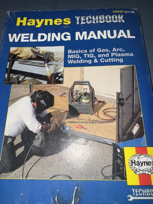 #ad Haynes Techbook Welding Manual Basics of Gas Arc MIG TIG and Plasma Wel... $5.00