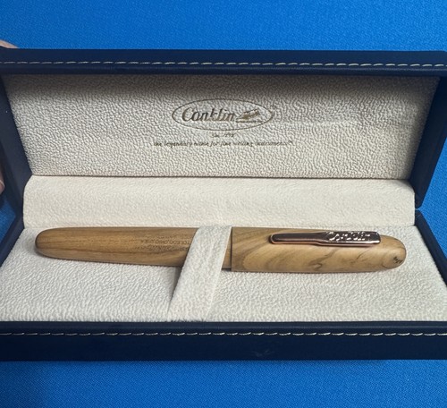 Conklin All American Pau Preto & Rose Gold LE Fountain Pen
