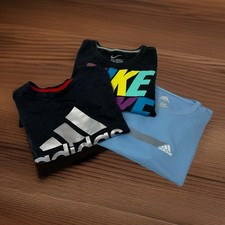 Lot Of 5 Nike Adidas Volcom Under Armour Youth Boys XL Extra Large T Shirt Pack