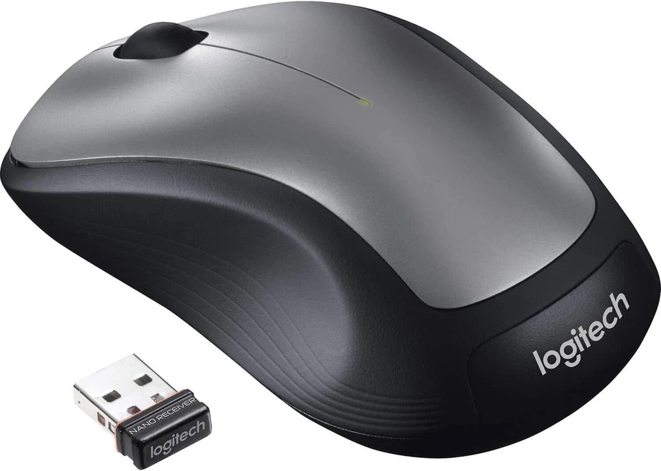 Logitech MK335 Quiet Wireless Keyboard and Mouse Combo - Black/Silver Keyboard a - Image 3 of 4