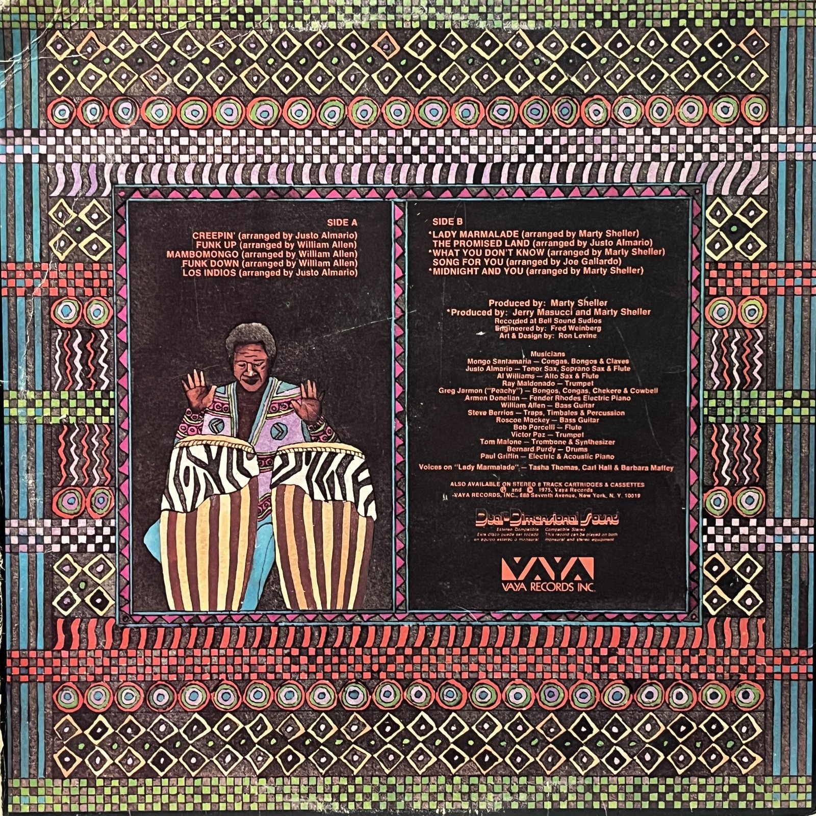 Jazz, Latin Mongo Santamaria - Afro-Indio Vaya Records, Vaya Records