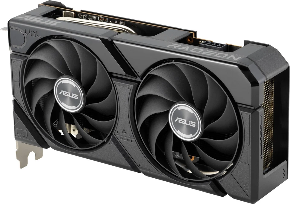 Asus Dual Radeon RX 7600 EVO OC Edition 8GB GDDR6 Scheda Video Gaming GPU RDNA 3 - Immagine 3 di 4